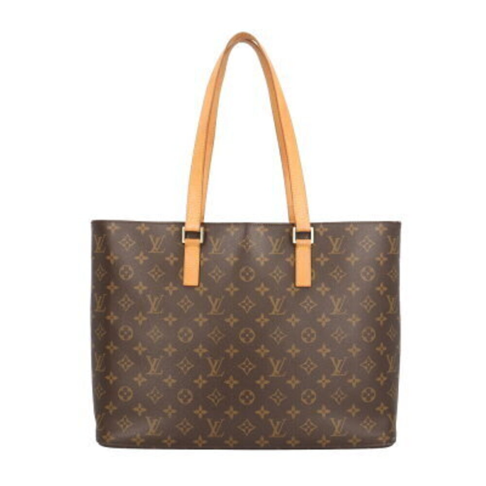 Louis Vuitton Luco Monogram Tote Bag Canvas Brown
